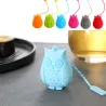 Silicone owl tea bags filter infuser