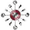 RelojesReloj de pared de metal de 18 pulgadas