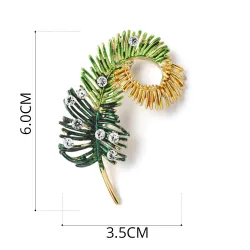 BrochesBroche de cristal de pino