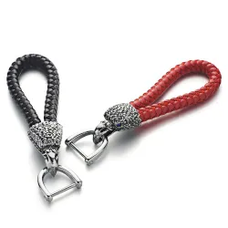 Porte-clés en cristal d'aigle