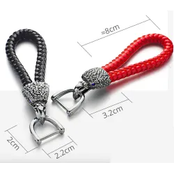 Porte-clés en cristal d'aigle