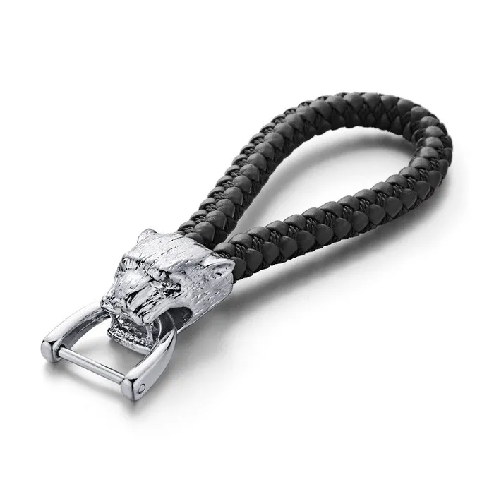 Leopard keychain keyring