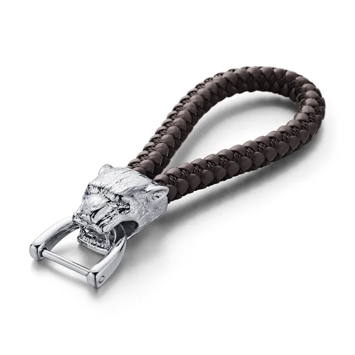 Leopard keychain keyring