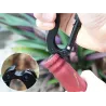 5 in 1 multifunctional tool with knife screwdriver aluminum climbing carabiner hook