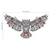 Colorful owl - removable - vinyl wall sticker