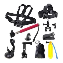 GoPro - Xiaomi Yi Action Camera + SJCAM SJ4000 accessoires kitAccessoires