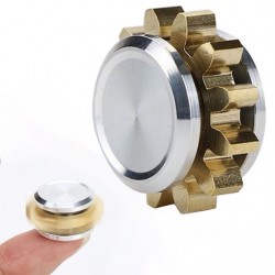 Mini ingranaggi in metallo fidget - spinner a mano