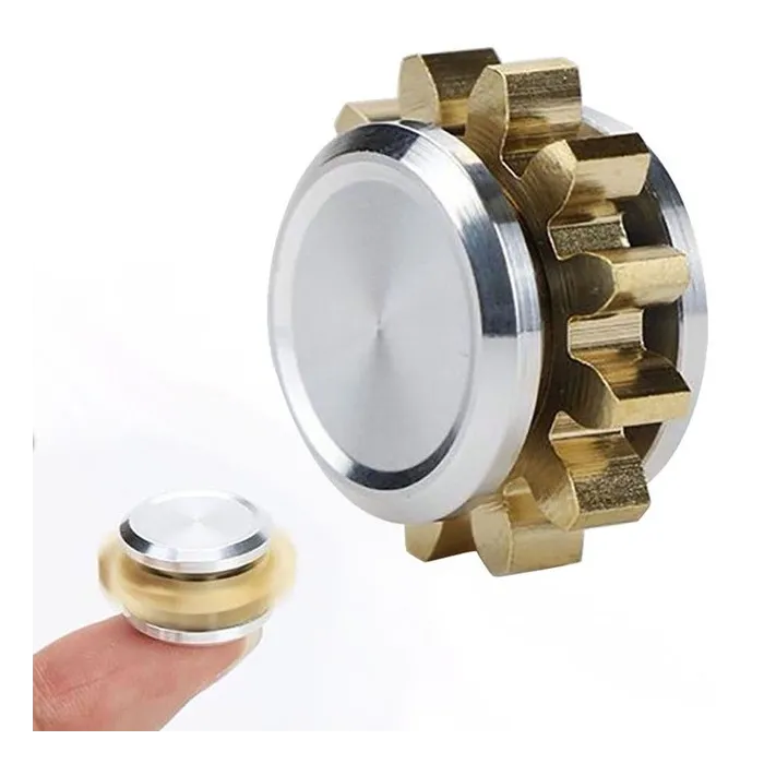 Hilandero inquietoMini engranaje de metal fidget - spinner de mano