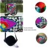 Etninen mini olkapää kirjotettu crossbody laukku