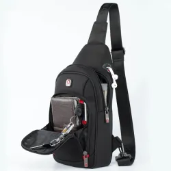 Borsa a tracolla in nylon impermeabile