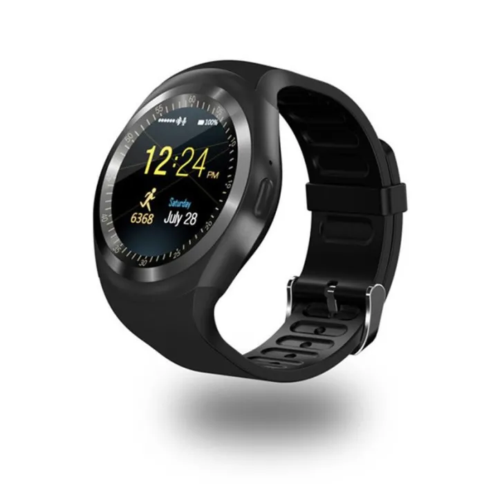 Bluetooth Y1 Smart-Uhr mit Handy Android kompatibel