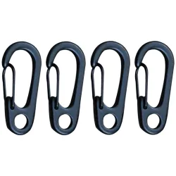 Ulkona ruostumaton teräs karabiner buckle koukku 10 pc