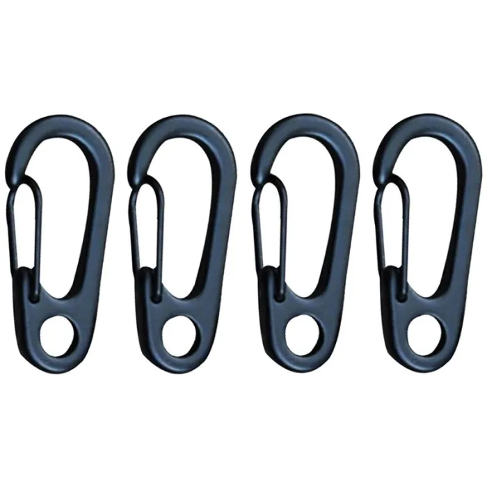 Ulkona ruostumaton teräs karabiner buckle koukku 10 pc