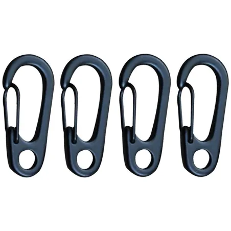 Ulkona ruostumaton teräs karabiner buckle koukku 10 pc