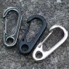 Camping utomhus rostfritt stål karbiner hink 10 st