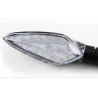 Universal 12V LED motorcykel vattentät amber ljus vändsignal indikatorer 2 st
