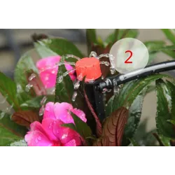 AspersoresInserción en tierra de 360 grados jardín riego regulable rociadores 50 piezas