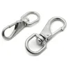 M4 monikäyttöinen kevätkoukku karabiner ruostumaton teräs 2 pc