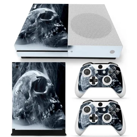 Xbox One Slim S Console & Controller skyddande vinyl skin klistermärke