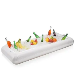 BBQ billard gonflable plateau flottant