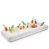 BBQ billard gonflable plateau flottant