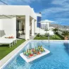 BBQ pool inflatable floating table tray