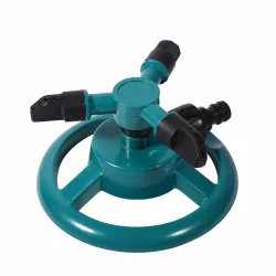 360 degrees rotating garden sprinkler