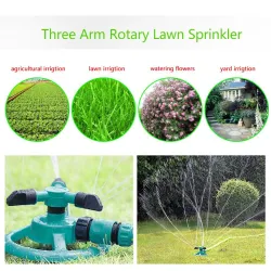 360 Grad rotierende Gartenstreuer