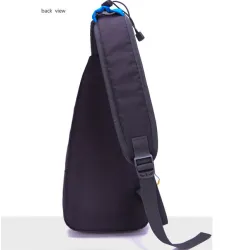 Wasserdichte Nylon Brust Schultertasche Rucksack unisex