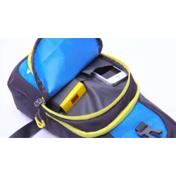 Bolsa de ombro de nylon impermeável unisex