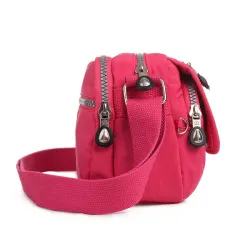 Borsa a tracolla in nylon impermeabile