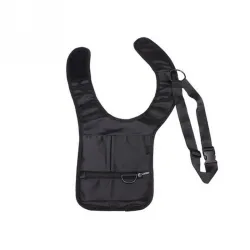Nylon anti-theft hidden underarm shoulder bag