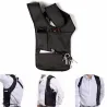 Nylon anti-theft hidden underarm shoulder bag