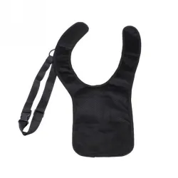Saco de ombro escondido anti-roubo de nylon