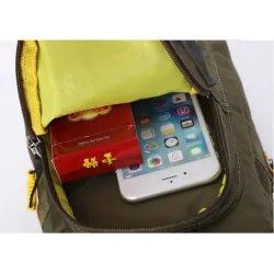 Waterproof nylon chest shoulder small bagTassen