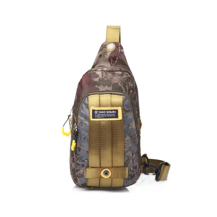 Borsa a tracolla in nylon impermeabile unisex