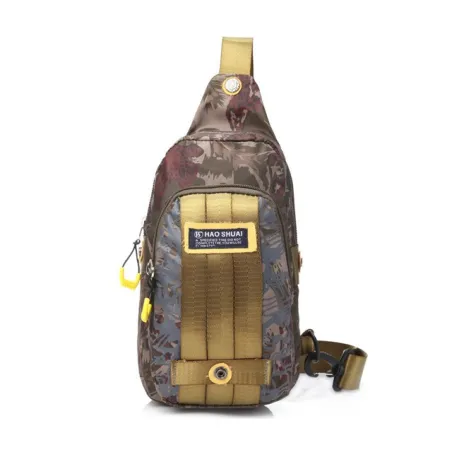 Borsa a tracolla in nylon impermeabile unisex