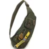 Vattentät nylon crossbody axelväska - ryggsäck