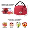 Borsa da pranzo in tela termica portatile