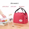 Borsa da pranzo in tela termica portatile