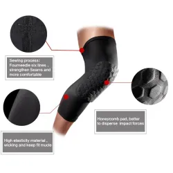 Deporte & OutdoorProtección de soporte de rodilla Kneepad - mangas de almohadillas de brazo - baloncesto - voleibol