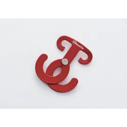 Multifunktion utomhus camping aluminium rep hängare buckle 5 pcs