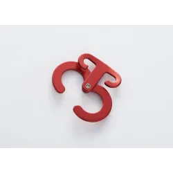 Multifunktion utomhus camping aluminium rep hängare buckle 5 pcs