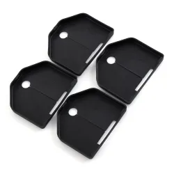 Bildörrlåsskyddsskyddsskydd anti-korrosivt för Ford Focus 2 2005-2013 4 st