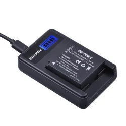 LCD USB Charger Panasonic DMW BLG10 BLE9 BP-DC15 BPDC15