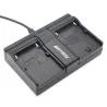 NP-F960 NP-F970 NP F930 Battery Dual Charger SONY F950 F550 F750 F770 MC1500C HD1000C