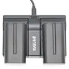 NP-F960 NP-F970 NP F930 Battery Dual Charger SONY F950 F550 F750 F770 MC1500C HD1000C