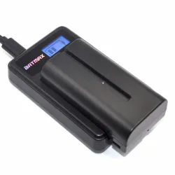 Batería / cargadorNP-F960 NP-F970 cargador LCD de batería NP F930 para SONY