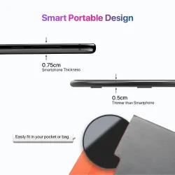 Samsung Galaxy S9 S8 S7 iPhone 8 / X / 8 Plus UMIDIGI Q1 15W nopea lataus