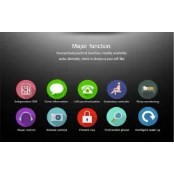 Ropa inteligenteBluetooth Y1 reloj inteligente con teléfono Android compatible